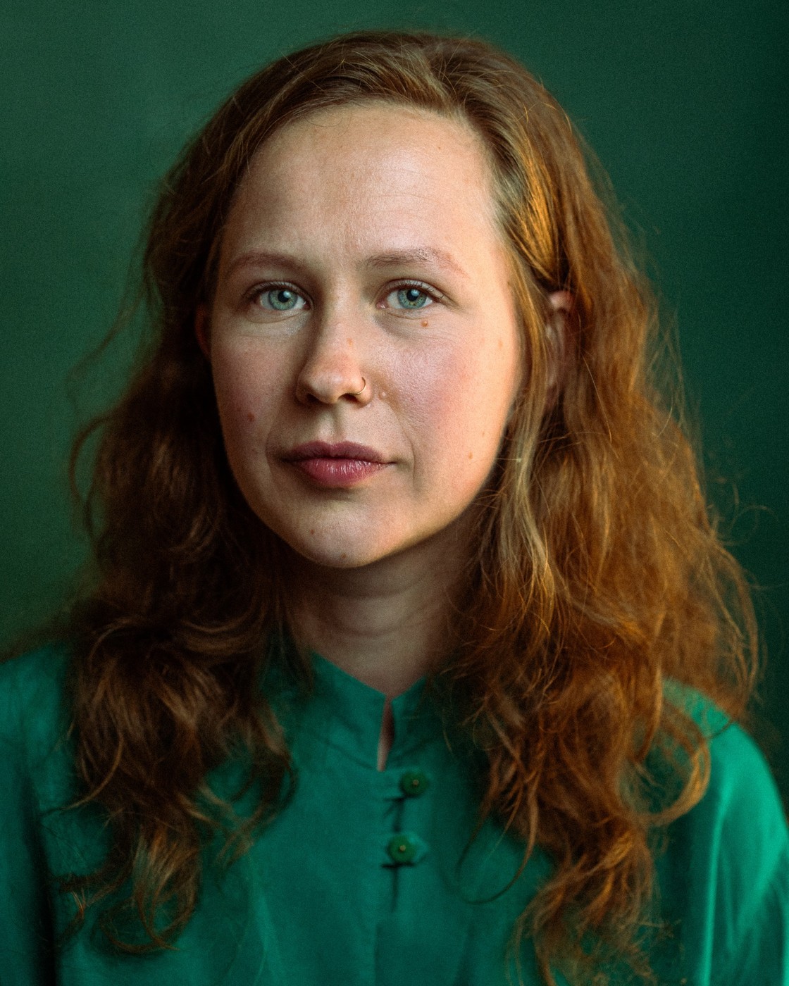 Headshot of Marte Vestby photographed by Ash Matthews